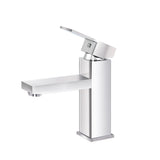 Elegant_Shop-Cefito Bathroom Basin Mixer Tap Square Faucet Vanity Laundry Chrome