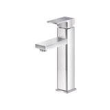 Tap & Sink Accessories: Cefito Bathroom Basin Mixer Tap Square Tall Faucet Vanity Laundry Chrome