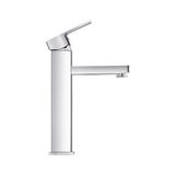 Tap & Sink Accessories: Cefito Bathroom Basin Mixer Tap Square Tall Faucet Vanity Laundry Chrome