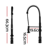 Tap & Sink Accessories: Cefito Kitchen Mixer Tap Pull Down 2 Modes Sink Faucet Basin Laundry Black