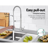 Tap & Sink Accessories: Cefito Kitchen Mixer Tap Pull Down 2 Modes Sink Faucet Basin Laundry Chrome