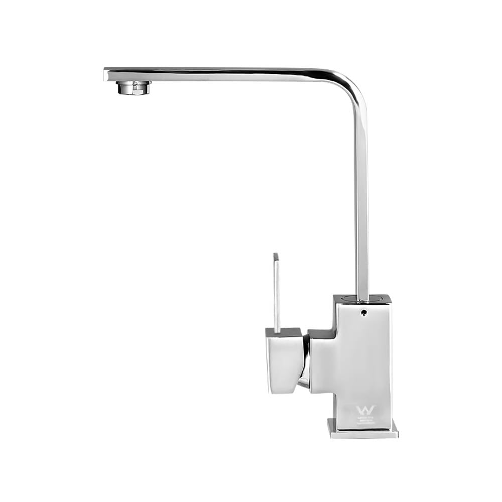 Tap & Sink Accessories: Cefito Kitchen Mixer Tap Mixer Square Sink Faucet Basin Laundry Chrome