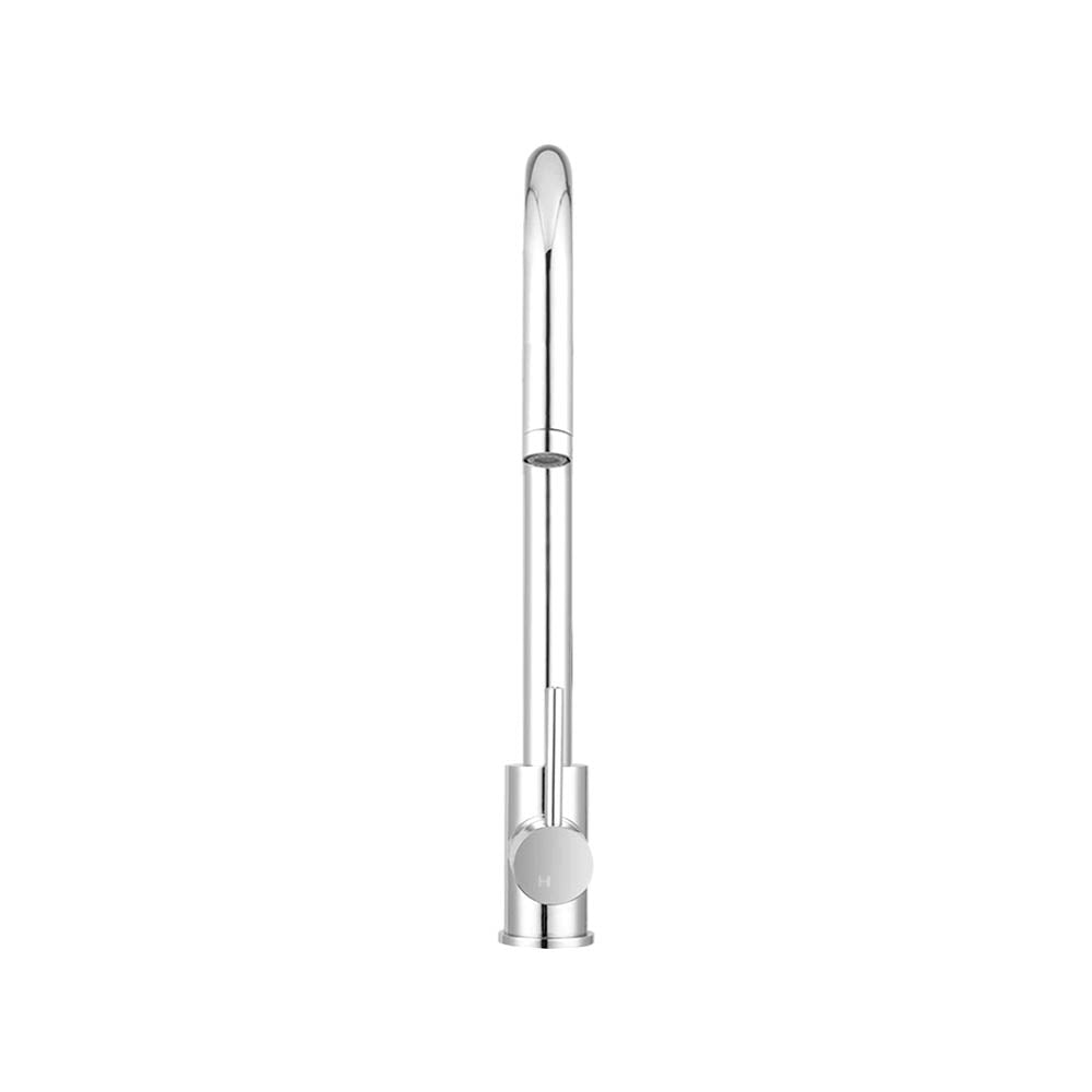 Tap & Sink Accessories: Cefito Kitchen Mixer Tap Mixer Round Sink Faucet Basin Laundry Chrome