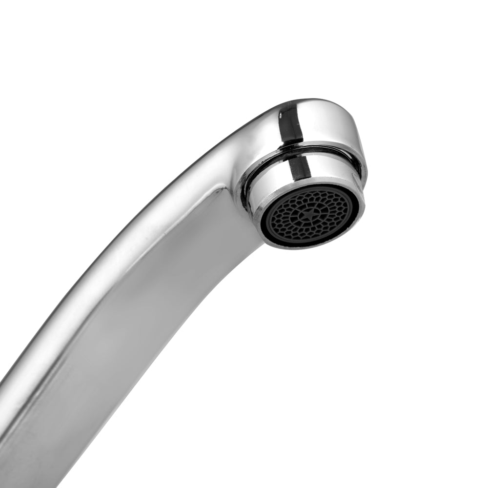 Tap & Sink Accessories: Cefito Kitchen Mixer Tap Mixer Long Spout Sink Faucet Basin Laundry Chrome