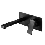 Tap & Sink Accessories: Cefito Bathroom Basin Mixer Tap Separate Faucet Vanity Laundry Black