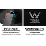Tap & Sink Accessories: Cefito Bathroom Basin Mixer Tap Separate Faucet Vanity Laundry Black