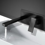 Tap & Sink Accessories: Cefito Bathroom Basin Mixer Tap Separate Faucet Vanity Laundry Black