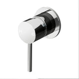Shower Accessories: Cefito Basin Mixer Wall Tap Round Brass Faucet Shower Bathtub Chrome