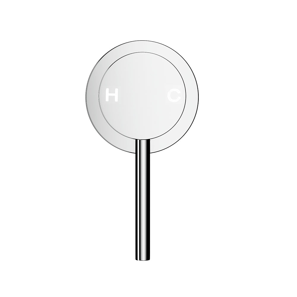 Shower Accessories: Cefito Basin Mixer Wall Tap Round Brass Faucet Shower Bathtub Chrome