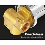 Shower Accessories: Cefito Basin Mixer Wall Tap Round Brass Faucet Shower Bathtub Chrome