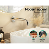 Shower Accessories: Cefito Bathroom Mixer Spout Wall Bath Tap Round Shower Bathtub Chrome