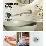 Shower Accessories: Cefito Bathroom Mixer Spout Wall Bath Tap Round Shower Bathtub Chrome
