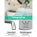 Shower Accessories: Cefito Bathroom Mixer Spout Wall Bath Tap Round Shower Bathtub Chrome