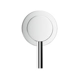 Shower Accessories: Cefito Basin Twin Tap Wall Round Brass Faucet Shower Bathtub Chrome