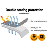 Caravan Accessories: Instahut Tarp Tarpaulin 3.6x6m Canvas Camping Heavy Duty Sun Cover