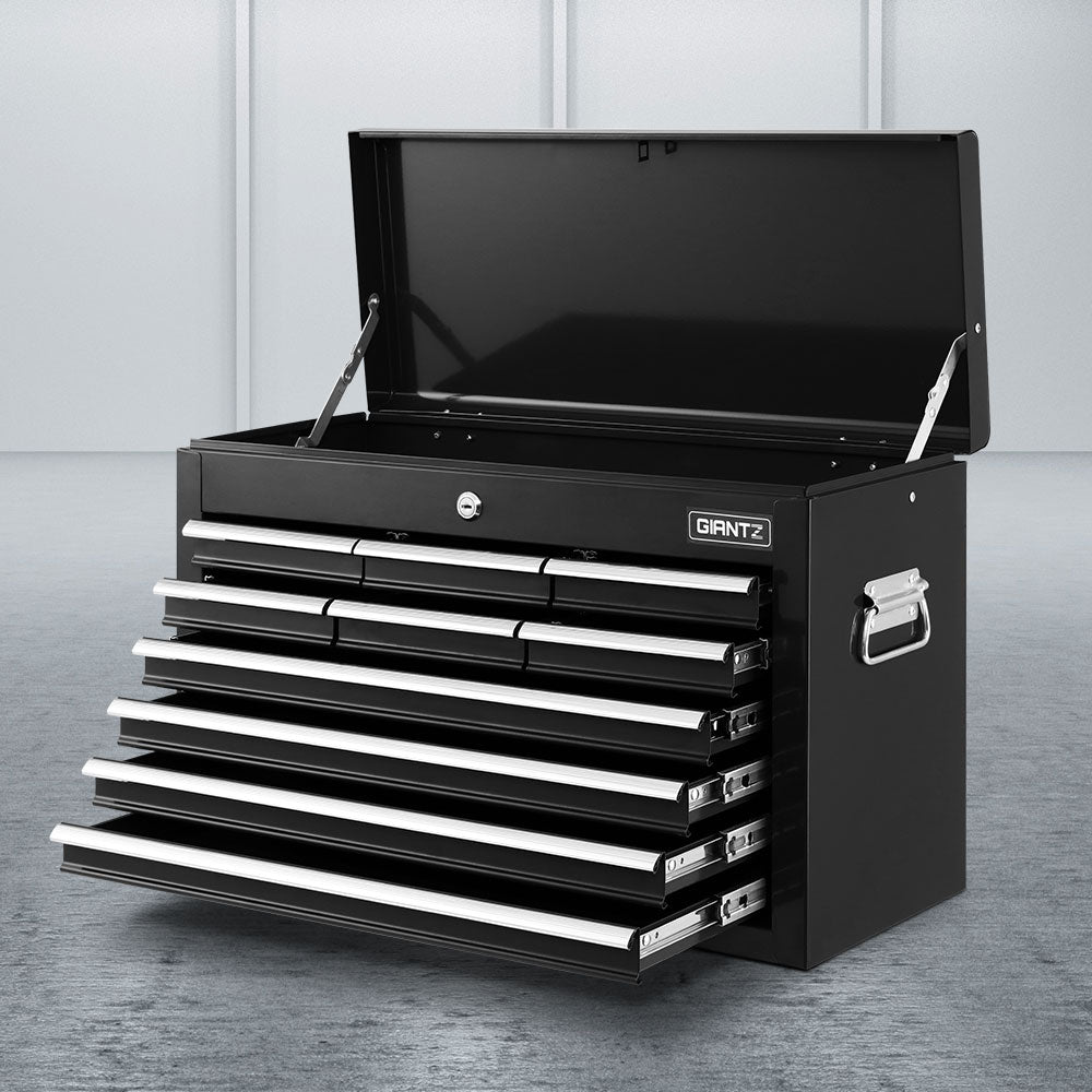 Tool Cabinets: Giantz 10 Drawer Tool Box Cabinet Chest Toolbox Storage Garage Organiser Black