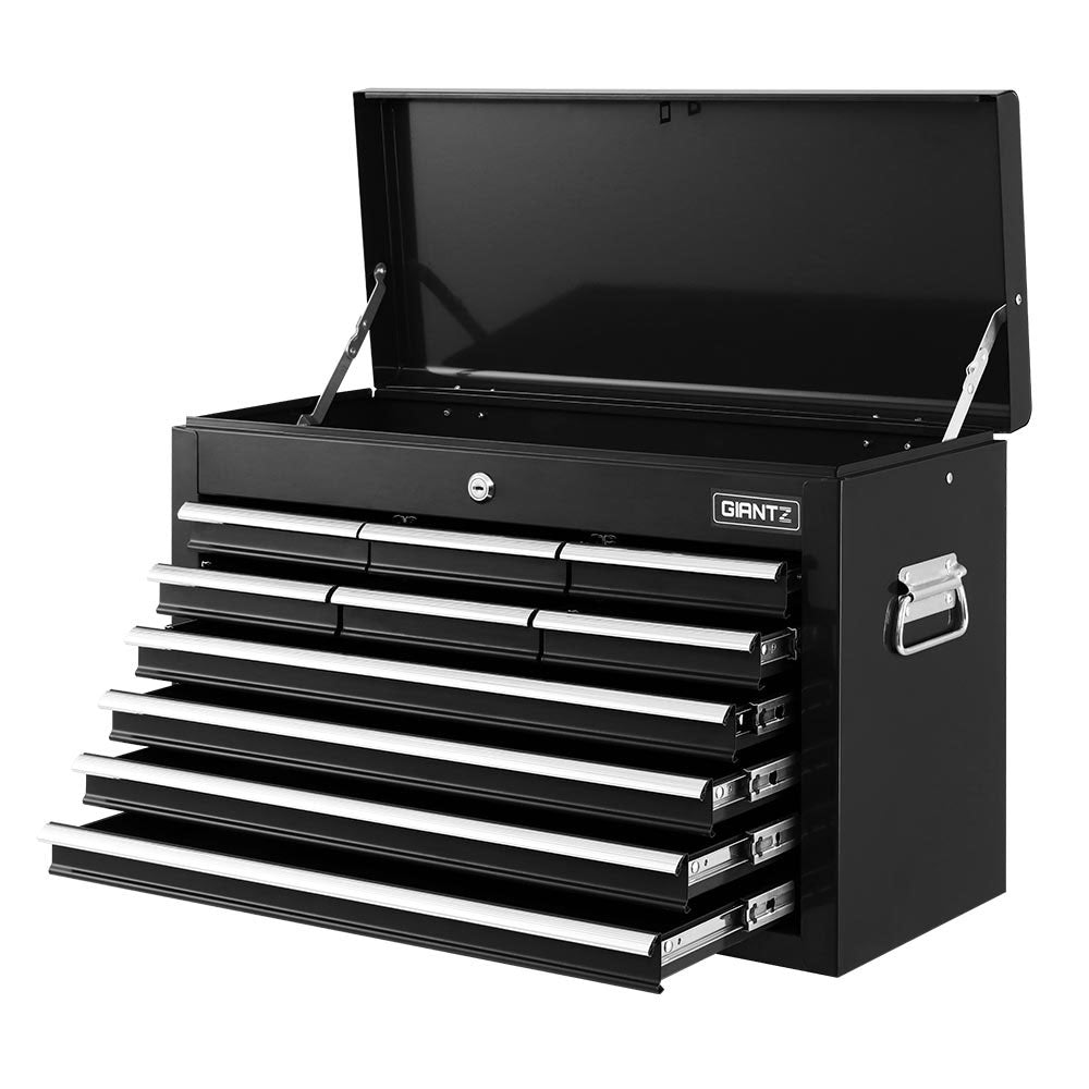 Tool Cabinets: Giantz 10 Drawer Tool Box Cabinet Chest Toolbox Storage Garage Organiser Black