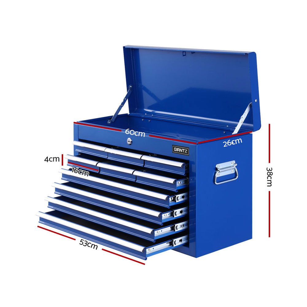 Tool Cabinets: Giantz 10 Drawer Tool Box Cabinet Chest Toolbox Storage Garage Organiser Blue