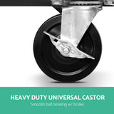 Giantz 14 Drawer Tool Box Cabinet Chest Mechanic Garage Storage Trolley Grey