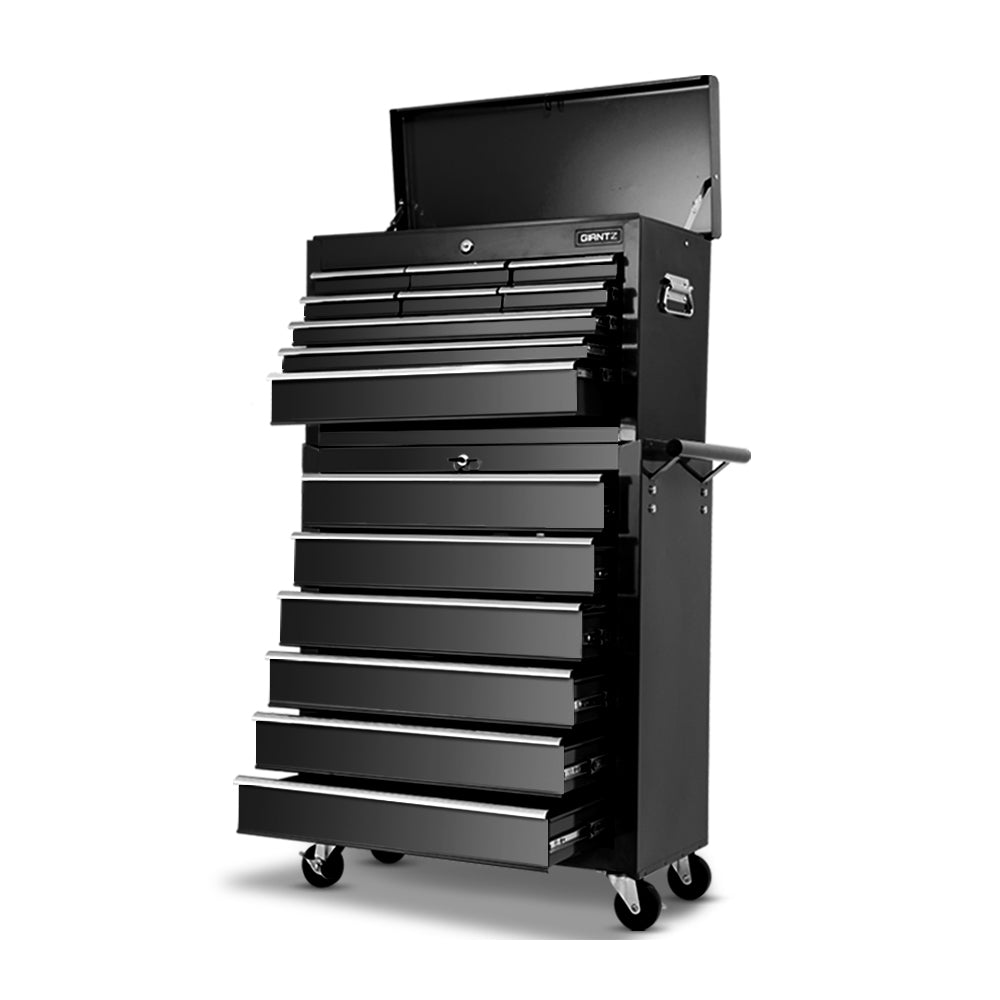 Tool Cabinets: Giantz 15 Drawer Tool Box Cabinet Chest Trolley Toolbox Garage Storage Box