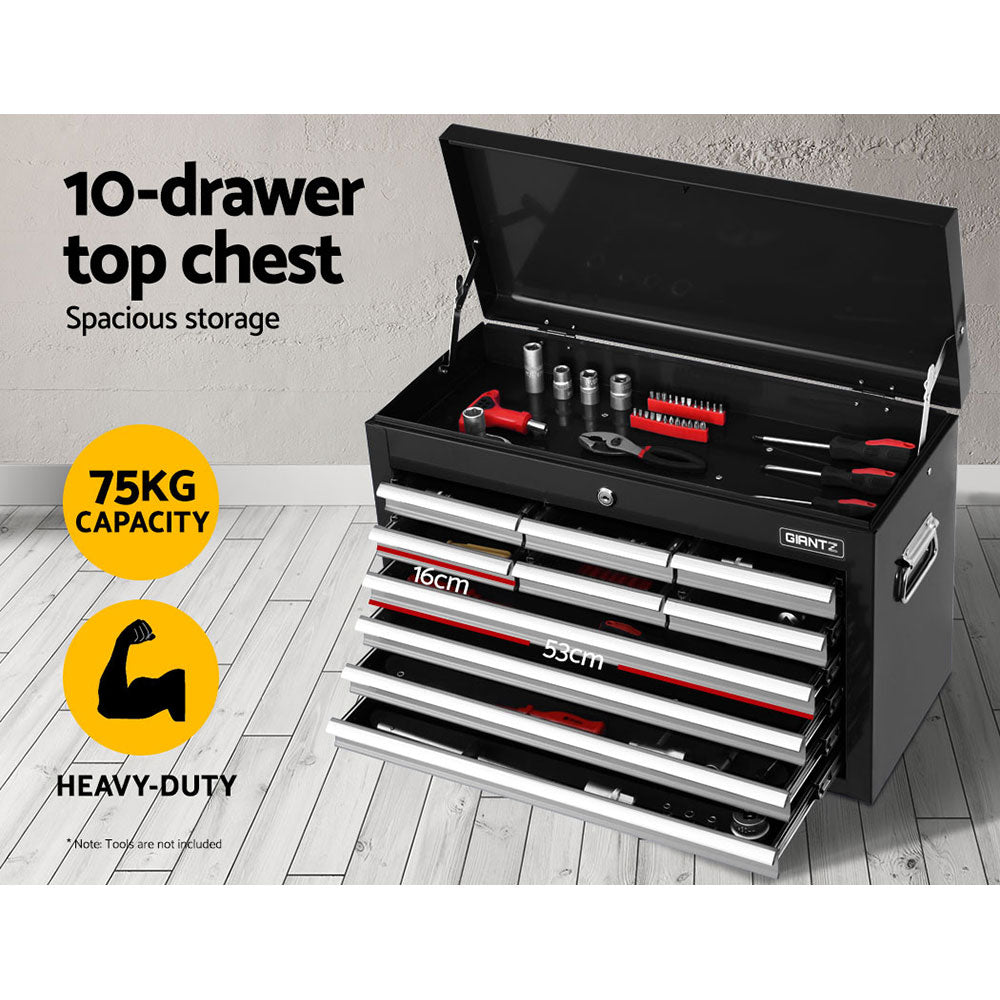 Tool Cabinets: Giantz 17 Drawer Tool Box Cabinet Chest Trolley Toolbox Garage Storage Box Grey