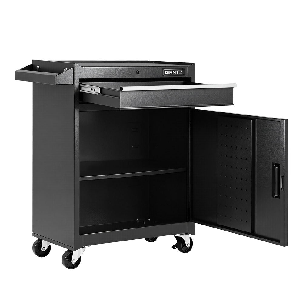 Tool Boxes: Giantz Tool Chest Trolley Cabinet Rolling Toolbox Garage Storage Tools organizer