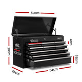 Tool Cabinets: Giantz 9 Drawer Tool Box Cabinet Chest Toolbox Storage Garage Organiser Black