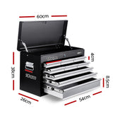 Tool Cabinets: Giantz 9 Drawer Tool Box Cabinet Chest Toolbox Storage Garage Organiser Grey