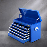 Tool Cabinets: Giantz 9 Drawer Tool Box Cabinet Chest Toolbox Storage Garage Organiser Blue