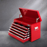 Tool Cabinets: Giantz 9 Drawer Tool Box Cabinet Chest Toolbox Storage Garage Organiser Red