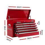 Tool Cabinets: Giantz 9 Drawer Tool Box Cabinet Chest Toolbox Storage Garage Organiser Red