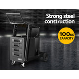 Utility Trolleys: Giantz Welding Trolley Cart 4 Drawer MIG TIG ARC Welder Plasma Cutter