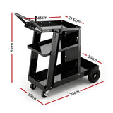 Utility Trolleys: Giantz Welding Trolley Cart Welder MIG TIG ARC MMA Welder Plasma Cutter Storage