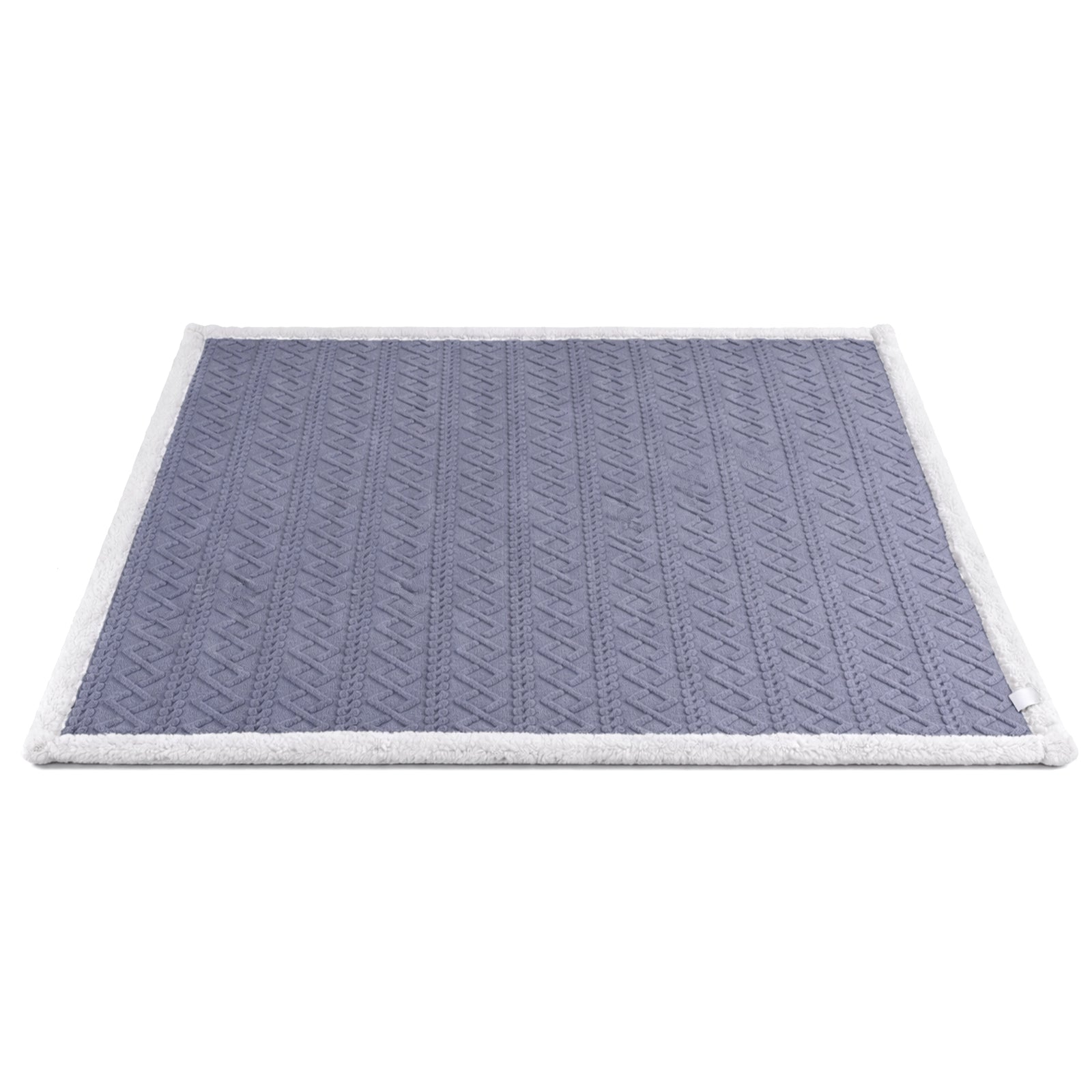 Blankets & Throws: Giselle 152x203cm Throw Blanket Double-Sided Fleece Lightweight For Sofa Couch Bed Queen