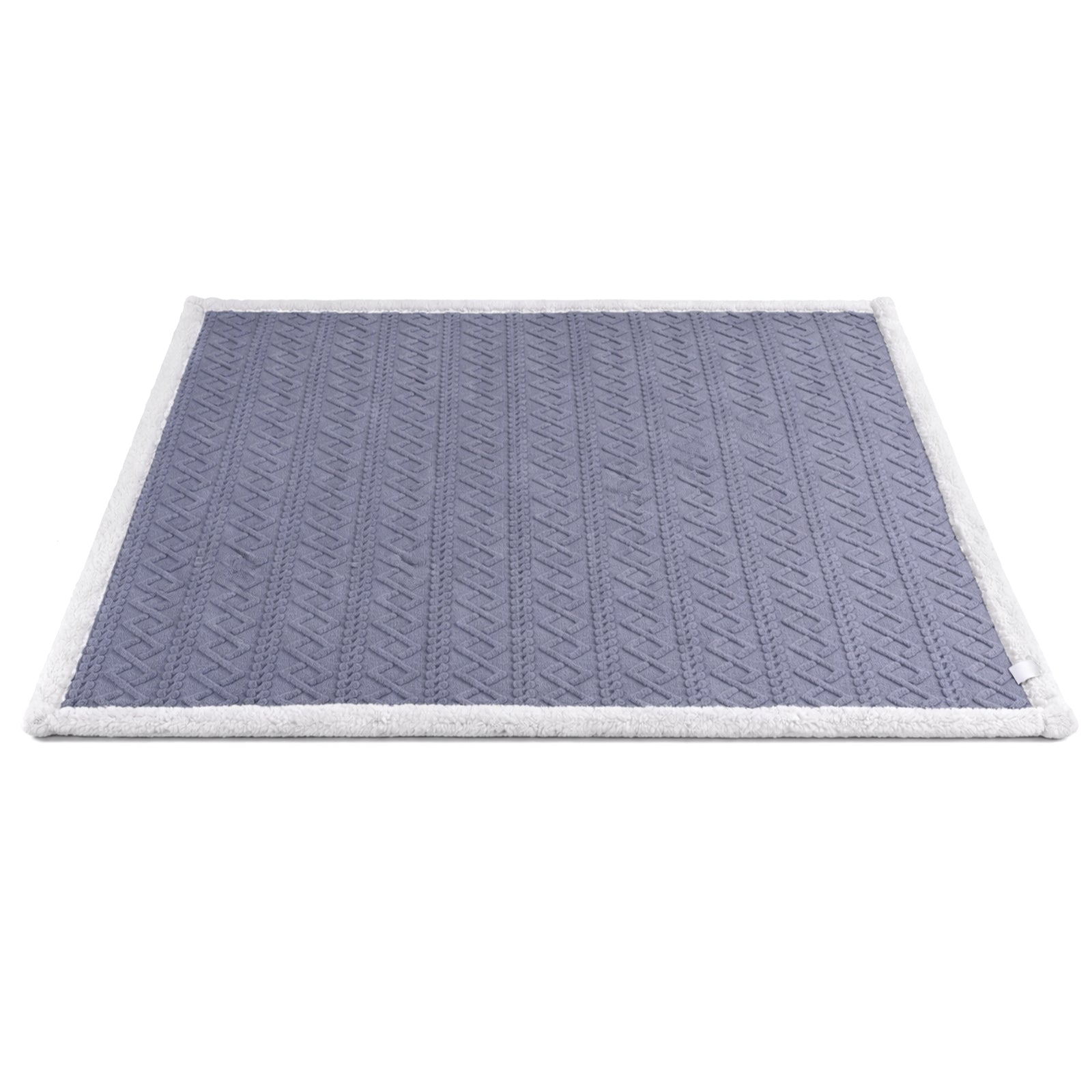 Blankets & Throws: Giselle 203x230cm Throw Blanket Double-Sided Fleece Lightweight For Sofa Couch Bed