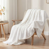 Blankets & Throws: Giselle 127x152cm Throw Blanket Fleece Soft Lightweight Cozy Sofa Couch Bed Throw