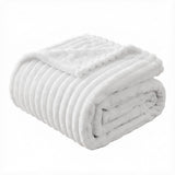 Blankets & Throws: Giselle 152x203cm Throw Blanket Queen Fleece Lightweight Cozy Sofa Couch Bed Throw