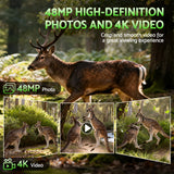 Security Cameras & Accessories: UL-TECH 4K WiFi Trail Camera 48MP 0.2s Trigger Game Camera Camo