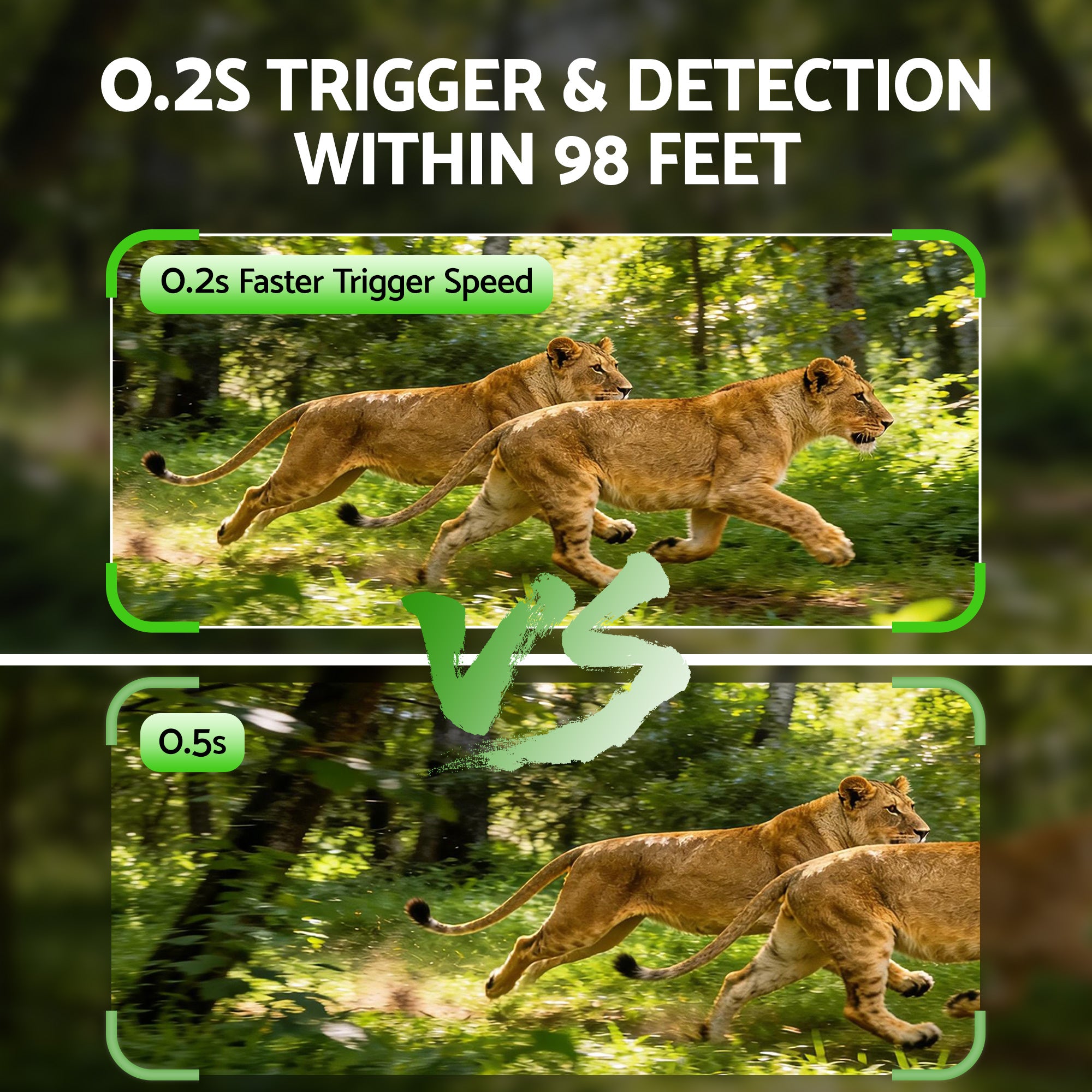 Security Cameras & Accessories: UL-TECH 4K WiFi Trail Camera 48MP 0.2s Trigger Game Camera Camo