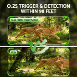 Security Cameras & Accessories: UL-TECH 4K WiFi Trail Camera 48MP 0.2s Trigger Game Camera Camo