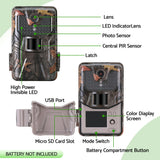 Security Cameras & Accessories: UL-TECH 4K WiFi Trail Camera 48MP 0.2s Trigger Game Camera Camo