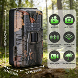 Security Cameras & Accessories: UL-TECH 4K WiFi Trail Camera 48MP 0.2s Trigger Game Camera Camo