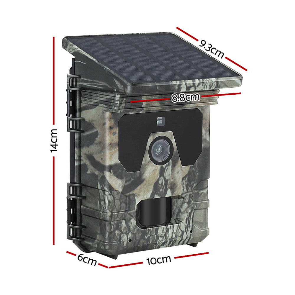 Security Cameras & Accessories: UL-tech Solar Trail Camera 4K 50MP Wildlife