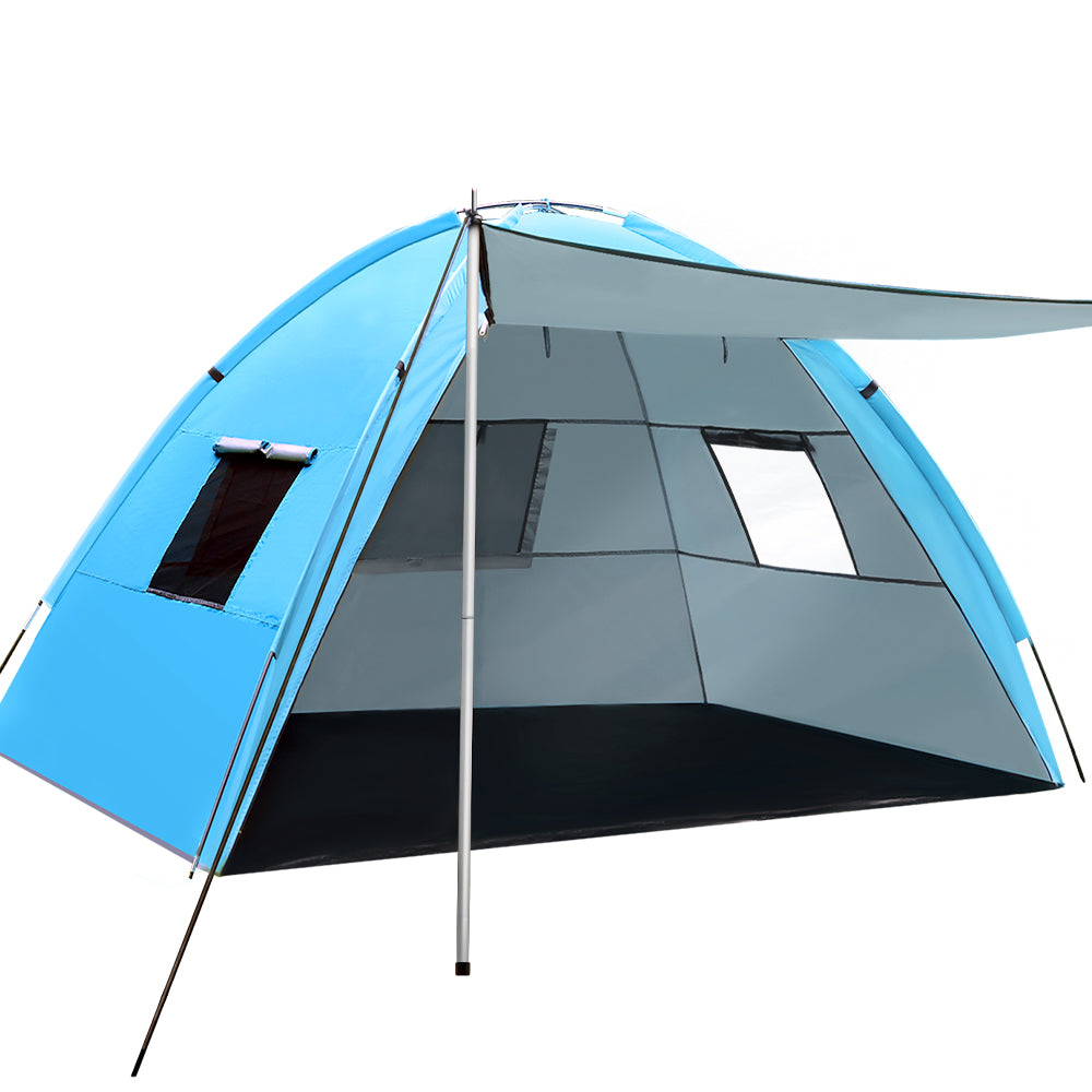 Tents: Weisshorn Camping Tent Beach Portable Hiking Sun Shade Shelter Fishing 4 Person