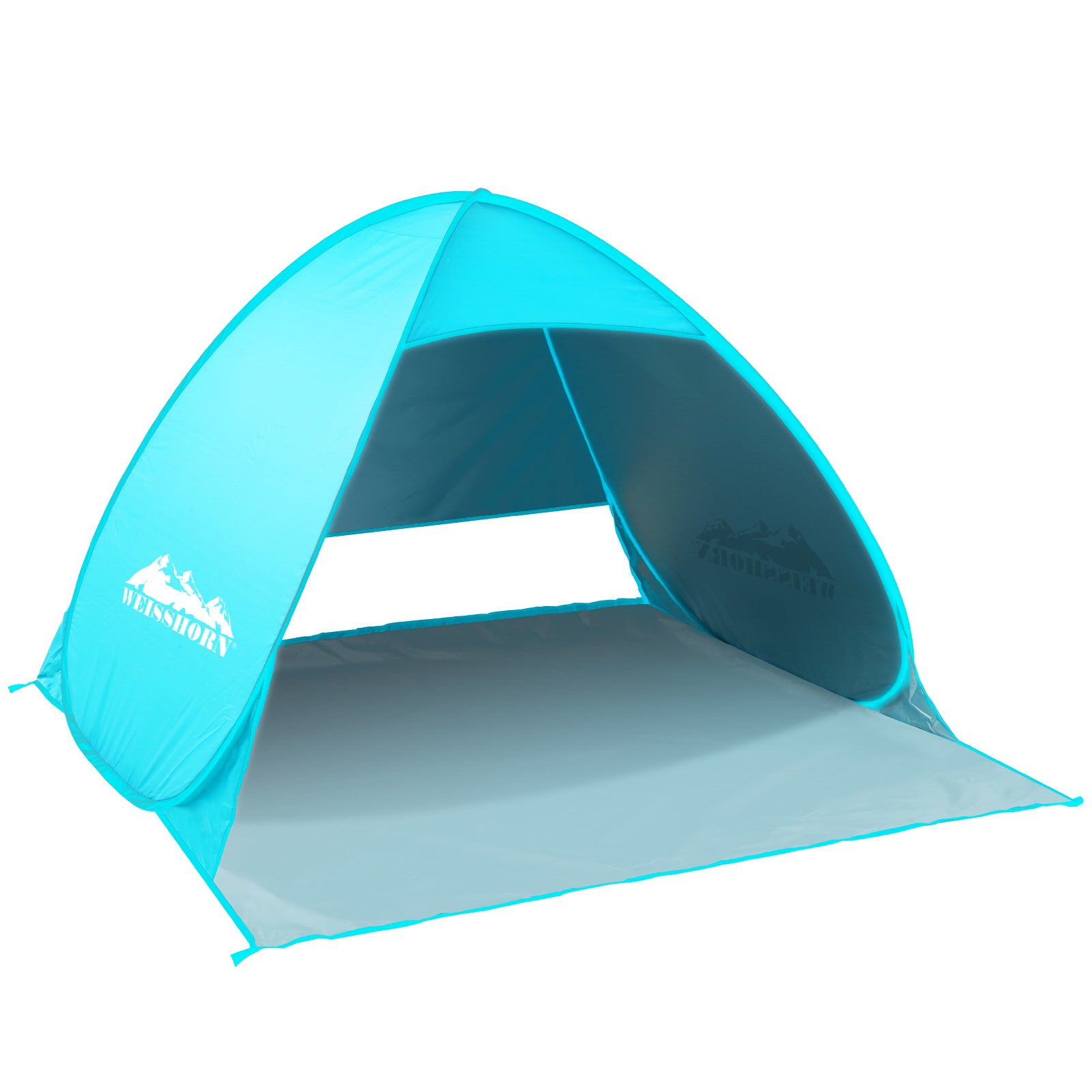 Tents: Weisshorn Pop Up Beach Tent Camping Hiking 3 Person Sun Shade Fishing Shelter