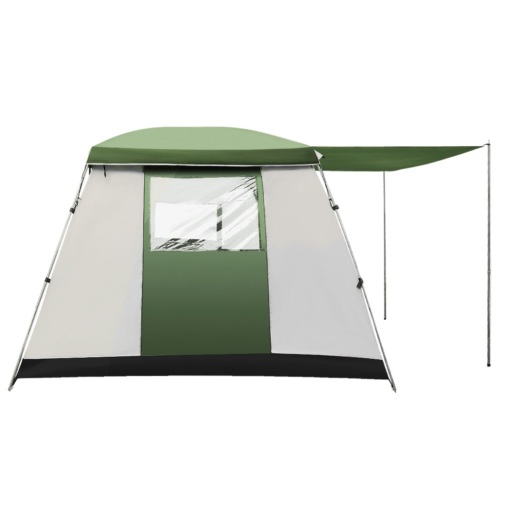 Tents: Weisshorn Family Camping Tent 6 Person Hiking Beach Tents Dome Shelter