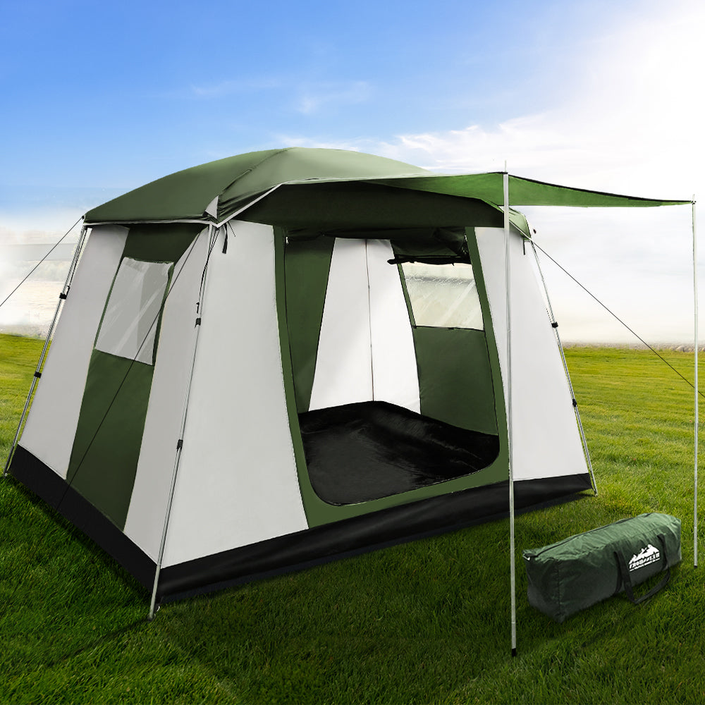 Tents: Weisshorn Family Camping Tent 6 Person Hiking Beach Tents Dome Shelter