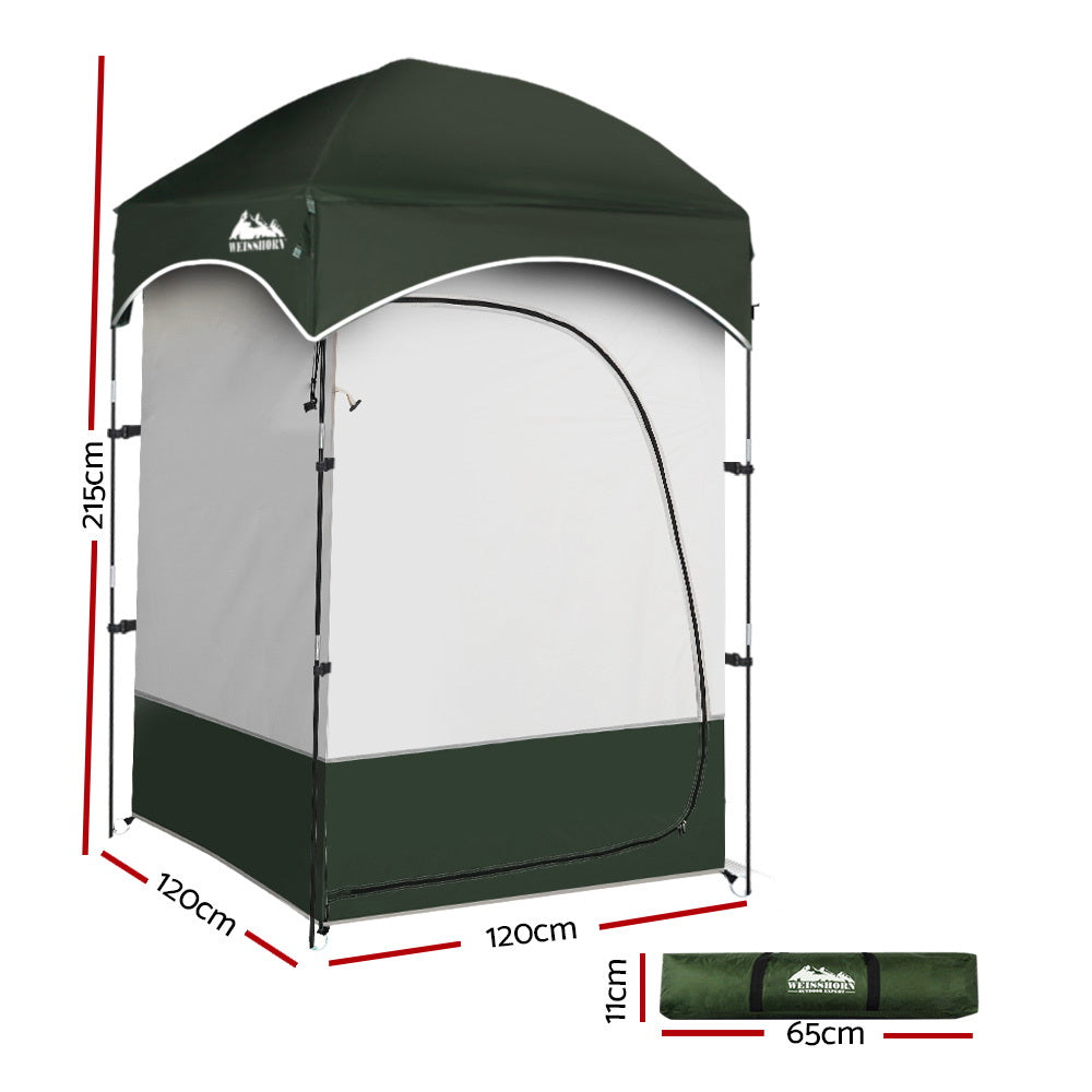 Portable Toilets & Showers: Weisshorn Camping Shower Toilet Tent Outdoor Portable Changing Room Ensuite