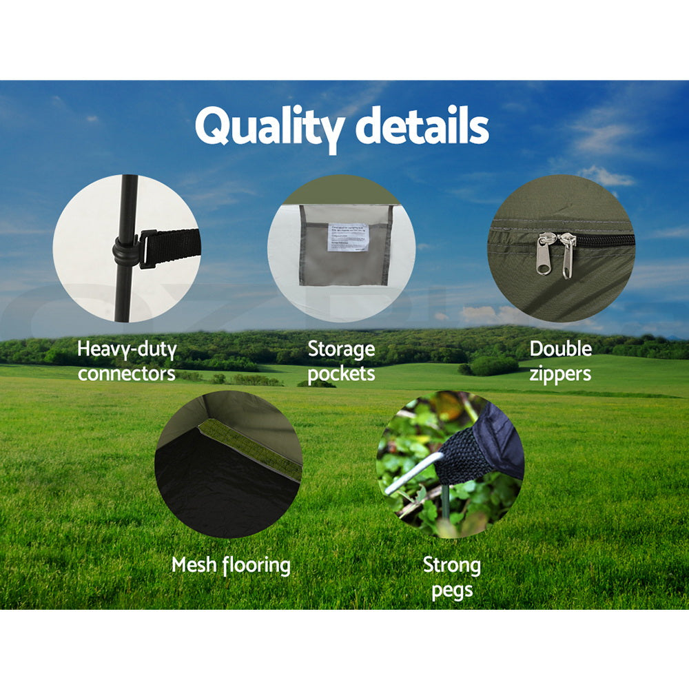 Portable Toilets & Showers: Weisshorn Camping Shower Toilet Tent Outdoor Portable Changing Room Ensuite