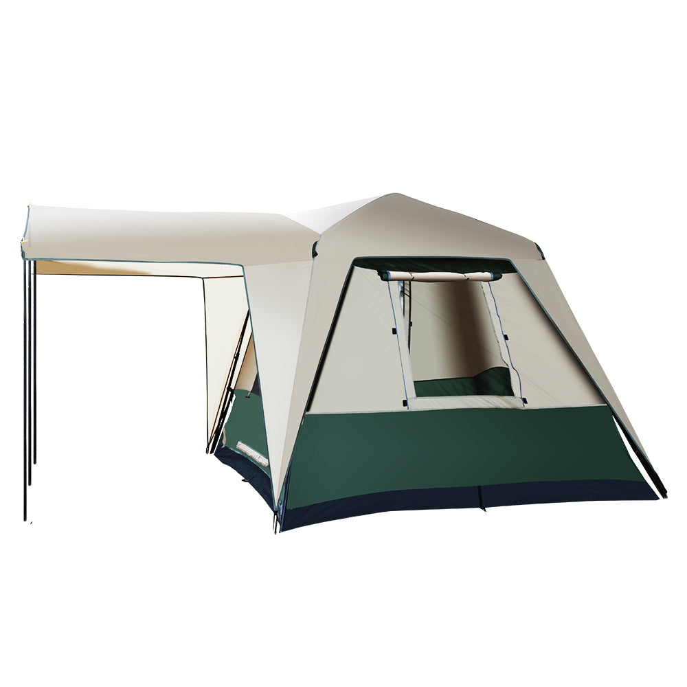 Tents: Weisshorn Instant Up Camping Tent 4 Person Pop up Tents Family Hiking Dome Camp
